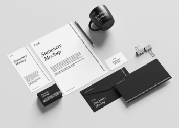 Minimal Branding Stationery Mockup Set Feature Image